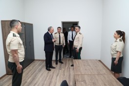Bakı Hərbi Prokurorluğunun inzibati binasının açılışı olub