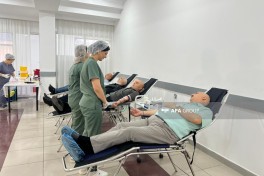 Aşura günü ilə bağlı qanvermə aksiyası başlayıb - FOTO 