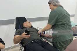 Aşura günü ilə bağlı qanvermə aksiyası başlayıb - FOTO 