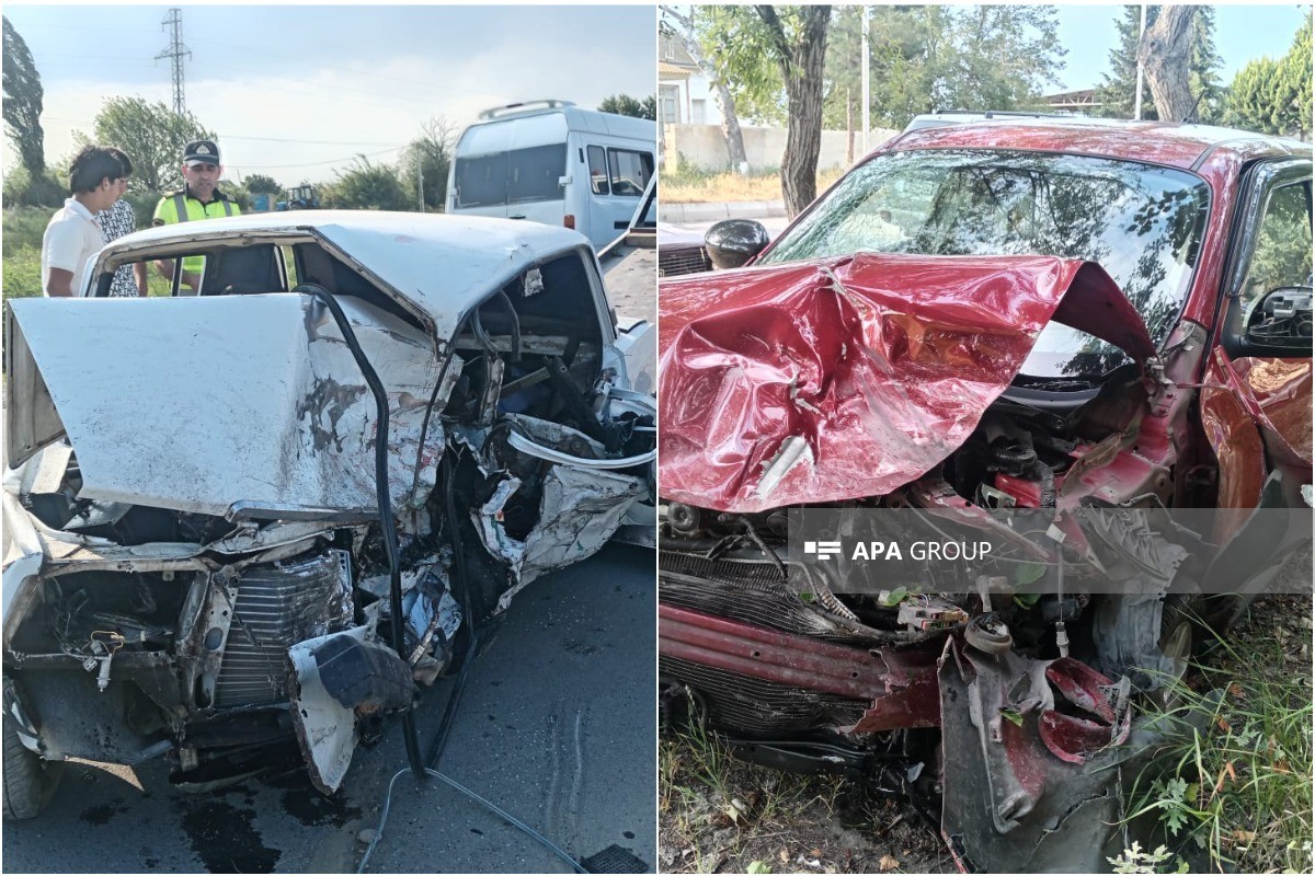 Sabirabadda yol qəzası olub, ölən və xəsarət alanlar var - <span class="red_color">FOTO