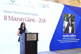 “Qızların təhsilinə dəstək” layihəsinin II Məzun Günü keçirilib