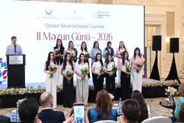 “Qızların təhsilinə dəstək” layihəsinin II Məzun Günü keçirilib