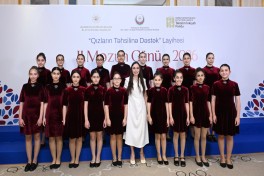 “Qızların təhsilinə dəstək” layihəsinin II Məzun Günü keçirilib