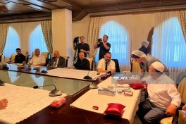 Dini konfessiya rəhbərləri Aşura günü ilə bağlı qanvermə aksiyasında iştirak edib - FOTO 