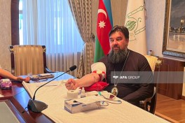 Dini konfessiya rəhbərləri Aşura günü ilə bağlı qanvermə aksiyasında iştirak edib - FOTO 