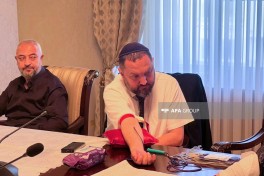 Dini konfessiya rəhbərləri Aşura günü ilə bağlı qanvermə aksiyasında iştirak edib - FOTO 
