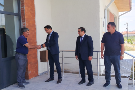 Cəbrayılın Şükürbəyli kəndinə növbəti köç olub, açarlar təqdim edilib