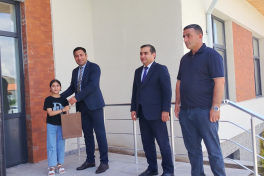 Cəbrayılın Şükürbəyli kəndinə növbəti köç olub, açarlar təqdim edilib