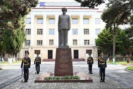 Heydər Əliyev adına Hərbi İnstitutda buraxılış mərasimi keçirilib - VİDEO 