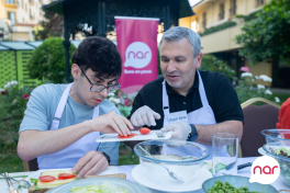“Nar”ın dəstəyi ilə inklüziv kulinariya master-klası keçirilib