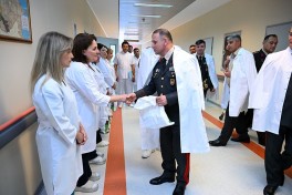 MN rəhbərliyi Baş Klinik Hospitalda olub - FOTO 