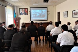 FHN-in strukturlarında Silahlı Qüvvələr Günü münasibətilə tədbirlər keçirilib