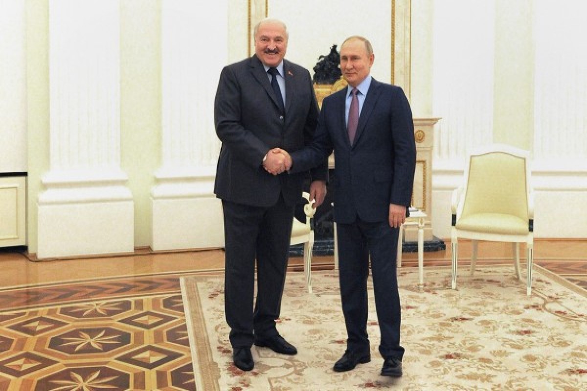Belarus Prezidenti Aleksandr Lukaşenko, Rusiya Prezidenti Vladimir Putin