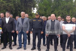 Xankəndidə Silahlı Qüvvələrin 108-ci ildönümü ilə əlaqədar hərbi yürüş keçirilir - FOTO 