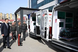 Silahlı Qüvvələr Günündə Müdafiə Nazirliyində yeni obyektlər istifadəyə verilib