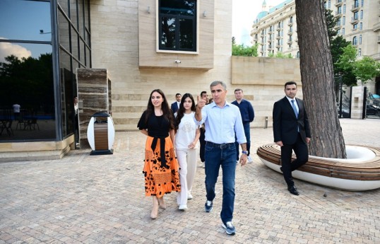 Leyla Əliyeva və Arzu Əliyeva Dənizkənarı Milli Parkda açılış və təqdimat mərasimlərində iştirak ediblər - FOTO 