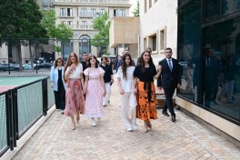 Leyla Əliyeva və Arzu Əliyeva Dənizkənarı Milli Parkda açılış və təqdimat mərasimlərində iştirak ediblər - FOTO 