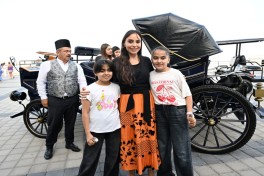 Leyla Əliyeva və Arzu Əliyeva Dənizkənarı Milli Parkda açılış və təqdimat mərasimlərində iştirak ediblər - FOTO 