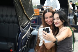 Leyla Əliyeva və Arzu Əliyeva Dənizkənarı Milli Parkda açılış və təqdimat mərasimlərində iştirak ediblər - FOTO 