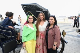 Leyla Əliyeva və Arzu Əliyeva Dənizkənarı Milli Parkda açılış və təqdimat mərasimlərində iştirak ediblər - FOTO 