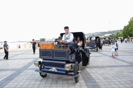Leyla Əliyeva və Arzu Əliyeva Dənizkənarı Milli Parkda açılış və təqdimat mərasimlərində iştirak ediblər - FOTO 