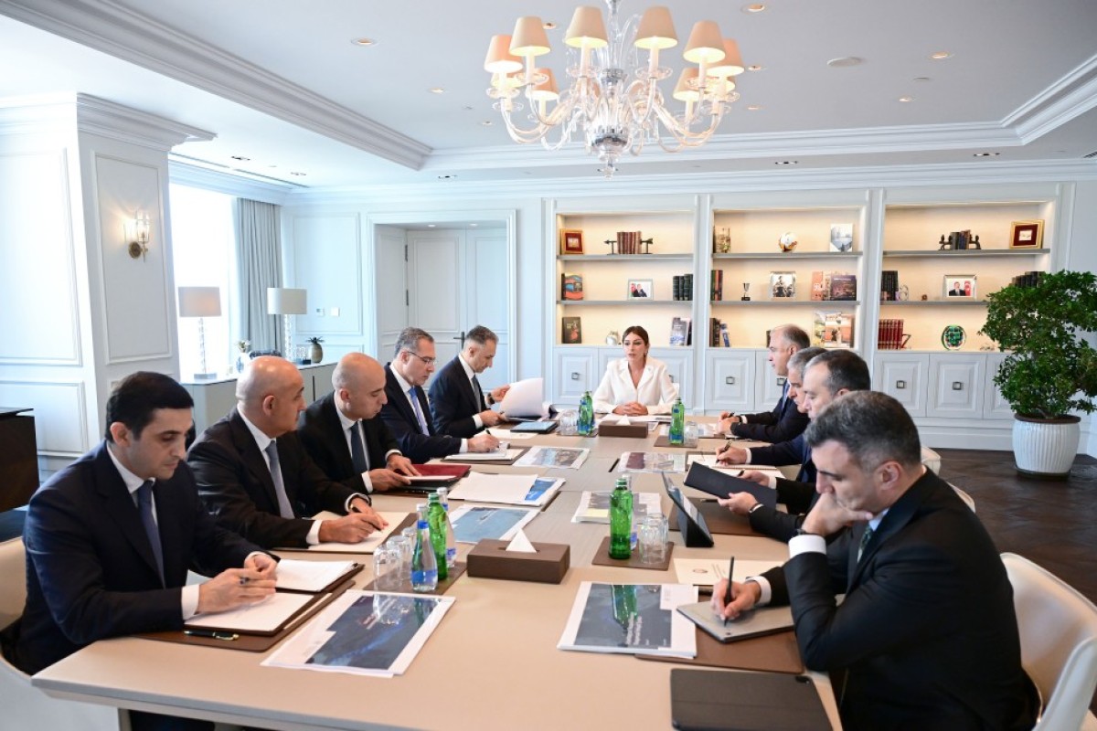 First meeting of the Digital Development Council held under the chairmanship of First Vice President Mehriban Aliyeva - <span class="red_color">PHOTO-<span class="red_color">UPDATED