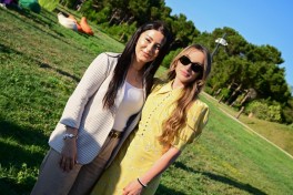 Leyla Əliyeva və Alona Əliyeva Xeyirxahlıq Festivalında iştirak ediblər