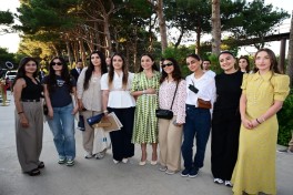 Leyla Əliyeva və Alona Əliyeva Xeyirxahlıq Festivalında iştirak ediblər