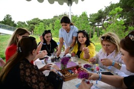 Leyla Əliyeva və Alona Əliyeva Xeyirxahlıq Festivalında iştirak ediblər