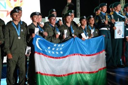 Azərbaycan, Qazaxıstan, Qırğızıstan, Özbəkistan və Rusiya komandalarının hərbi vətənpərvərlik toplanışı keçirilib
