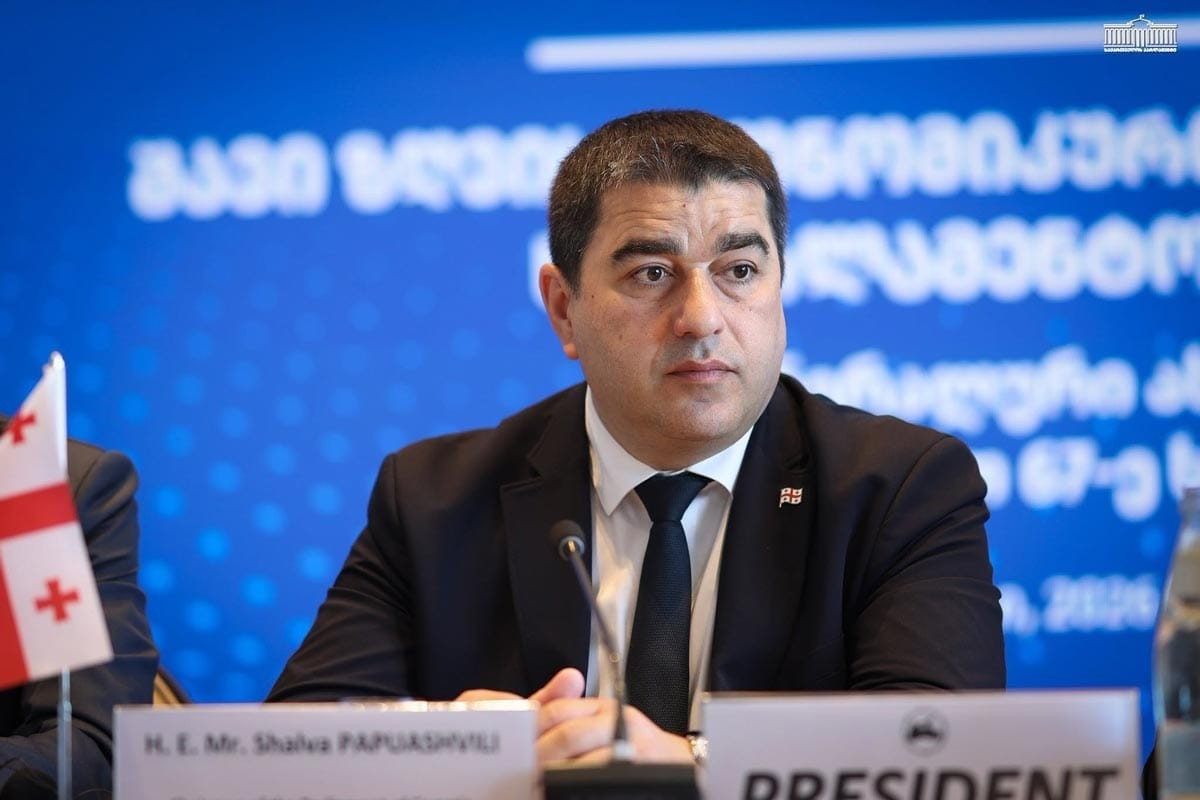 Gürcüstan parlamentinin sədri Şalva Papuaşvili