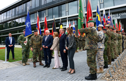 Baltik regionunda NATO-nun yeni hərbi komanda mərkəzi istifadəyə verilib