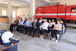 FHN-in Dövlət Yanğından Mühafizə Xidməti növbəti “açıq qapı günü” tədbiri keçirib