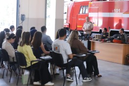 FHN-in Dövlət Yanğından Mühafizə Xidməti növbəti “açıq qapı günü” tədbiri keçirib