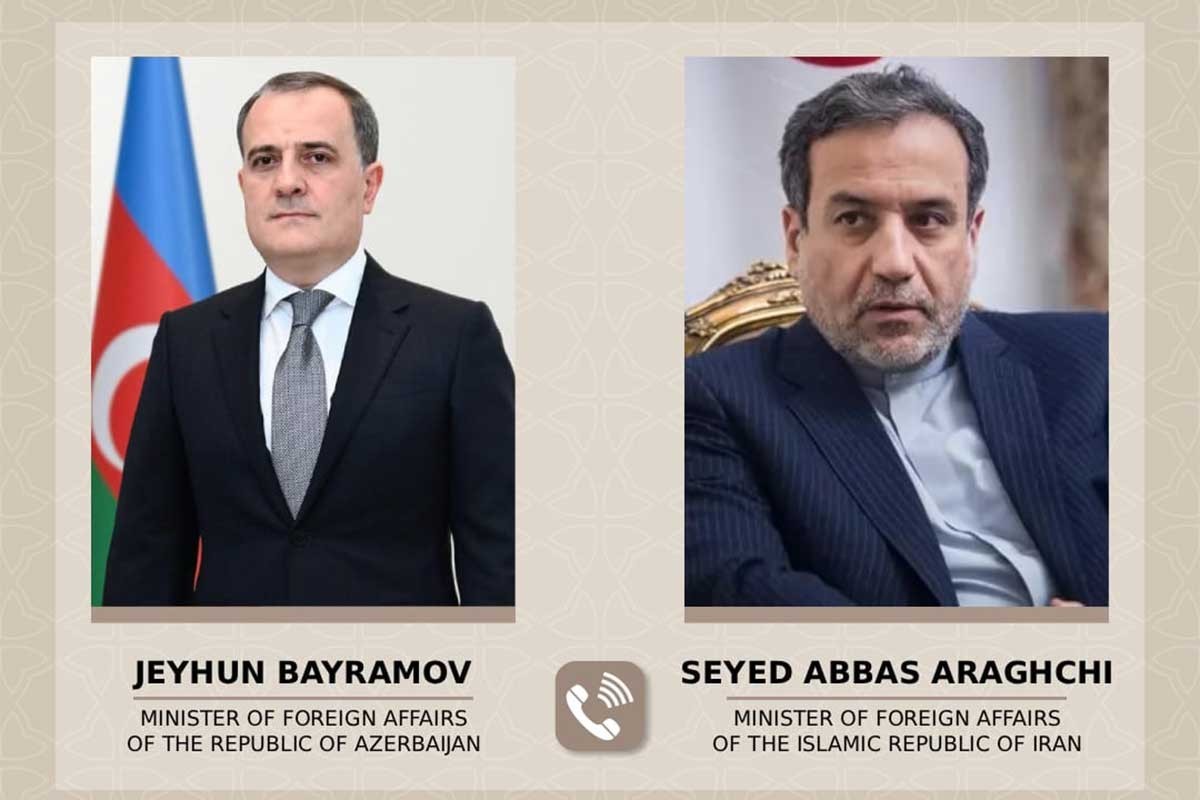 Azərbaycan və İran XİN başçılarının telefon danışığı olub