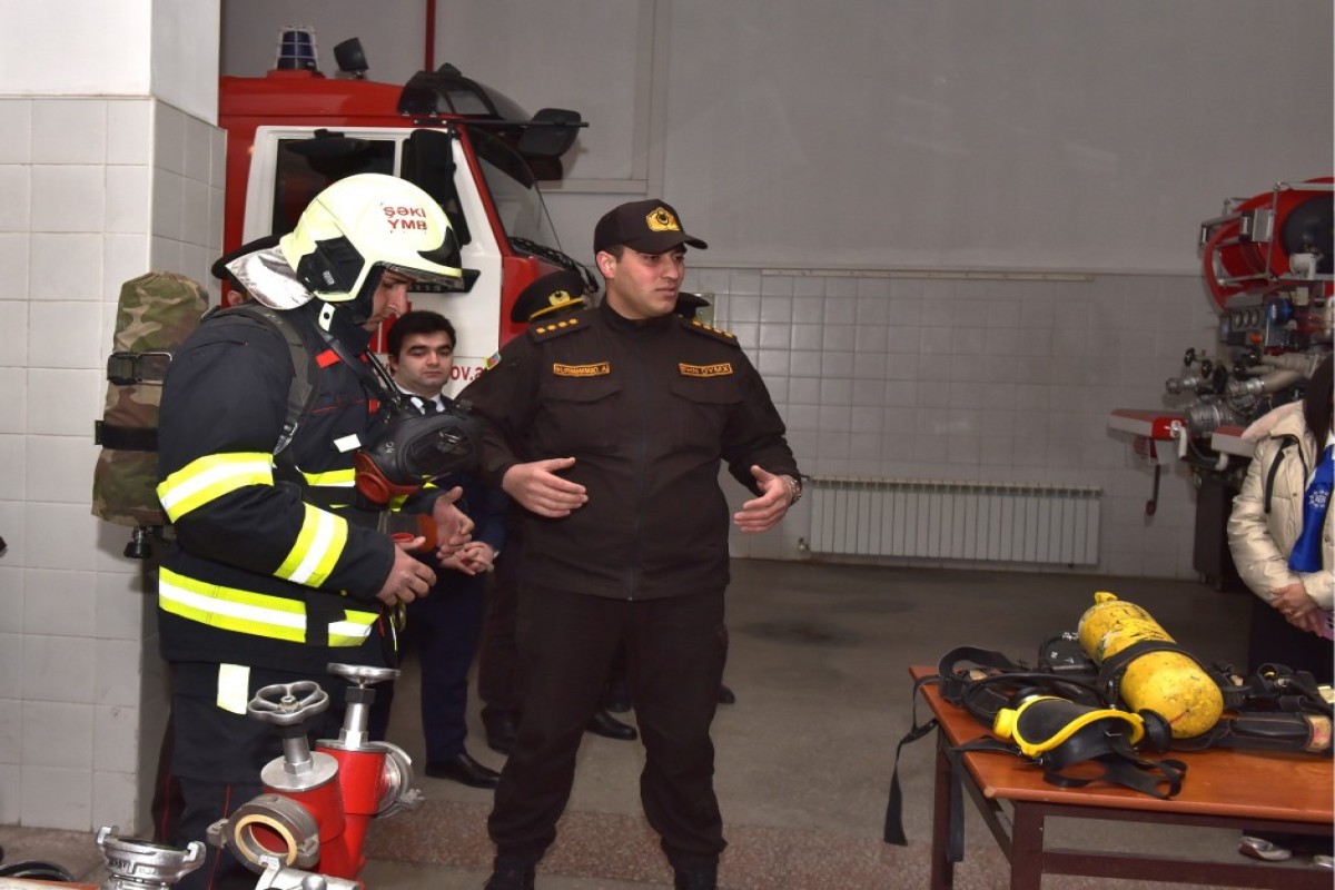 FHN-in Dövlət Yanğından Mühafizə Xidməti “açıq qapı günü” keçirib