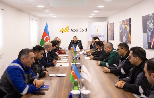 “AzerGold” Daşkəsəndə Ümumdünya Mülki Müdafiə Gününə həsr olunmuş tədbir keçirib