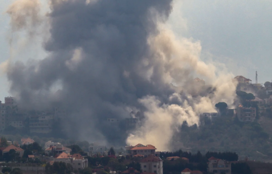 İsrail ordusu Livanda Hizbullah hədəflərinə yenidən zərbələr endirir