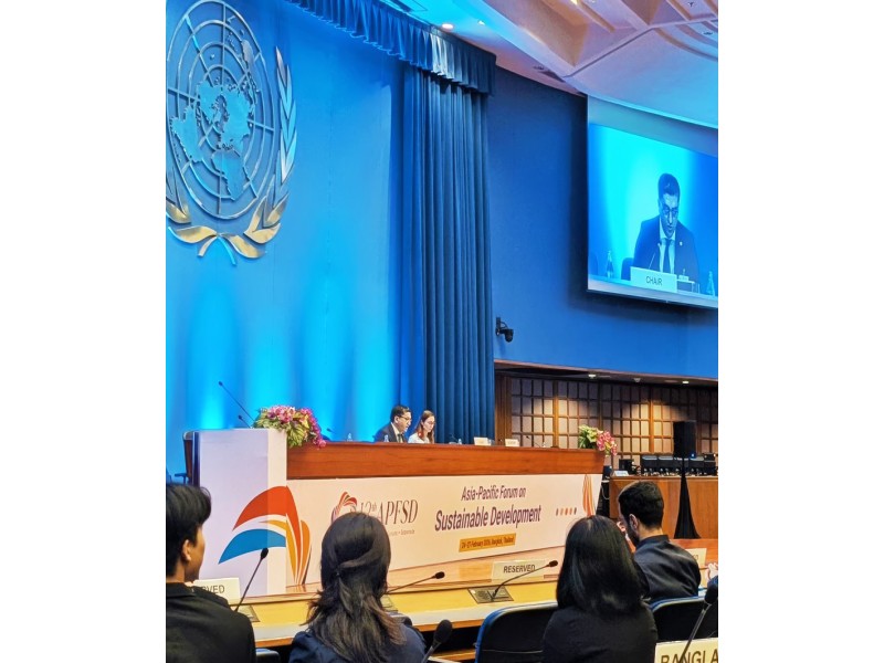 Azərbaycan UNESCAP-ın dayanıqlı inkişafa dair 13-cü Regional Forumunda təmsil olunub