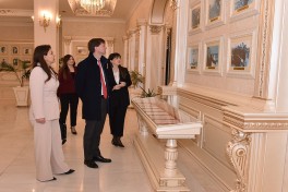 Zakir Fərəcov Belçika səfiri ilə görüşüb - FOTO 