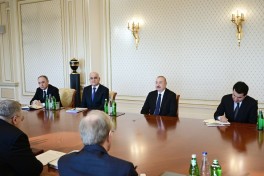 Prezident İlham Əliyev Aleksey Overçuku qəbul edib