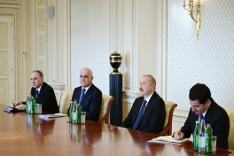 Prezident İlham Əliyev Aleksey Overçuku qəbul edib