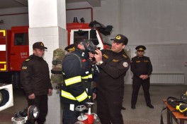 FHN-in Dövlət Yanğından Mühafizə Xidməti “açıq qapı günü” keçirib