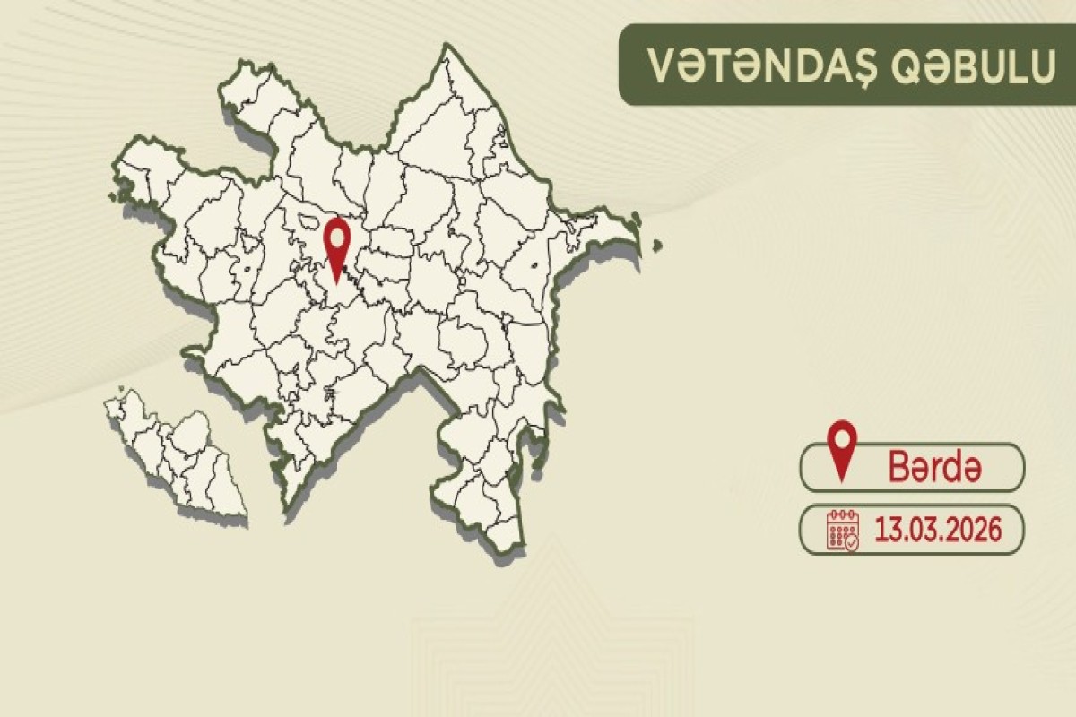 Mürsəl İbrahimov Bərdədə qəbul keçirəcək