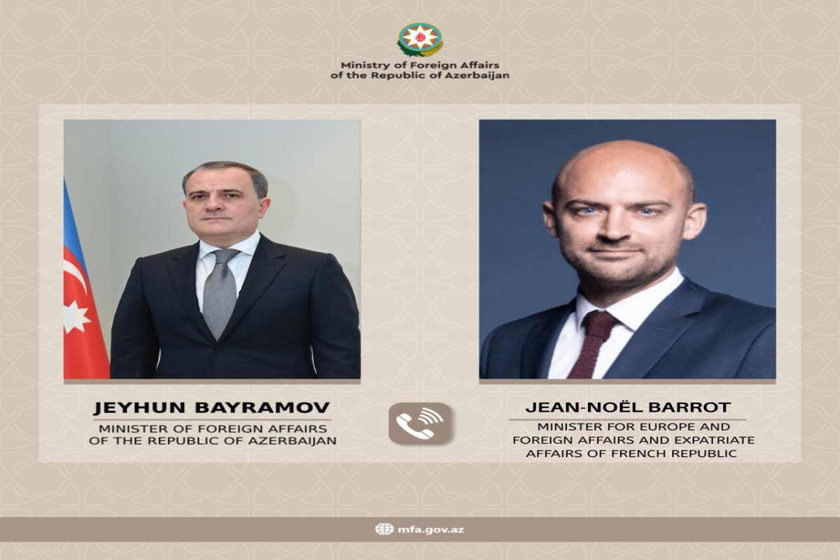 XİN rəhbəri Fransa vətəndaşlarının İrandan təxliyəsində Azərbaycanın dəstəyinə görə təşəkkür edib