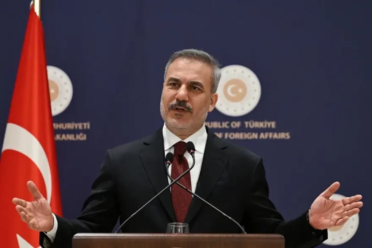 Türkiyənin xarici işlər naziri Hakan Fidan