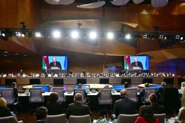 Prezident CQD Məşvərət Şurası çərçivəsində nazirlərin iclasında çıxış edib - YENİLƏNİB-1 