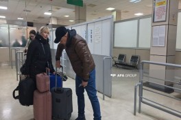 Rusiyanın İrandan təxliyə olunan 120-dən çox vətəndaşı Lənkəran aeroportundan ölkələrinə yola salınıb  - FOTO  - YENİLƏNİB-1 