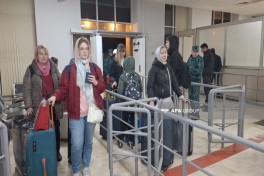 Rusiyanın İrandan təxliyə olunan 120-dən çox vətəndaşı Lənkəran aeroportundan ölkələrinə yola salınıb  - FOTO  - YENİLƏNİB-1 