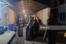 Rusiyanın İrandan təxliyə olunan 120-dən çox vətəndaşı Lənkəran aeroportundan ölkələrinə yola salınıb  - FOTO  - YENİLƏNİB-1 